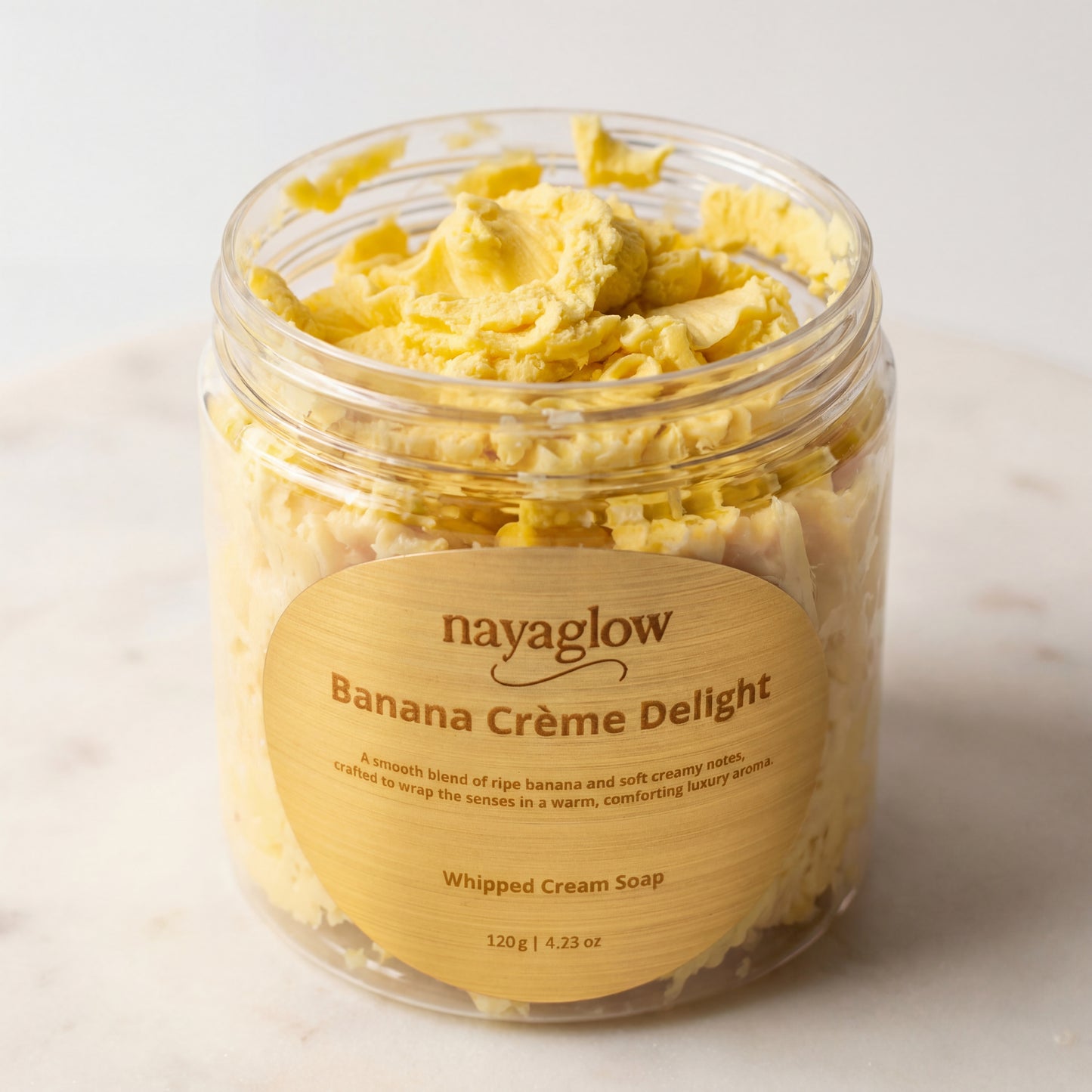 Banana – Luxury Whipped Cream Soap (120g)