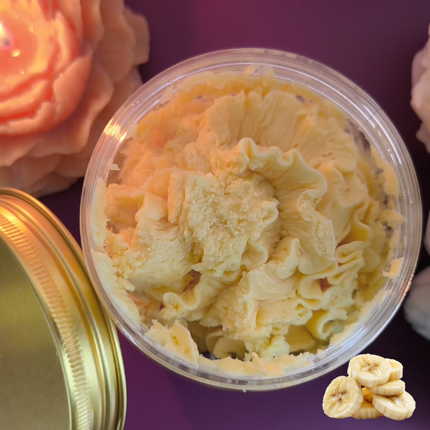 Banana – Luxury Whipped Cream Soap (120g)