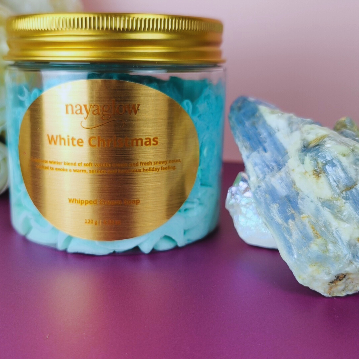 White Christmas – Whipped Cream Soap 120g | Limited Holiday Edition