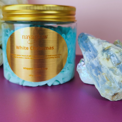 White Christmas – Whipped Cream Soap 120g | Limited Holiday Edition