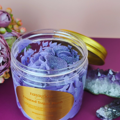 Frosted Sugar Plum – Whipped Cream Soap 120g | Limited Edition