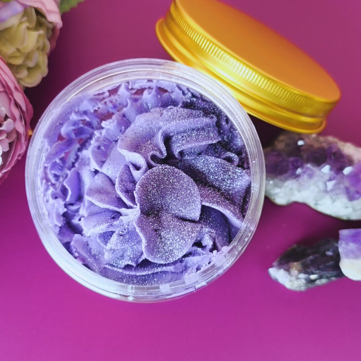 Frosted Sugar Plum – Whipped Cream Soap 120g | Limited Edition