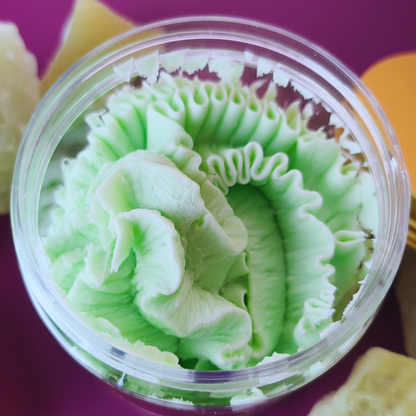 Gooseberry & White Tea – Luxury Whipped Cream Soap (120g)