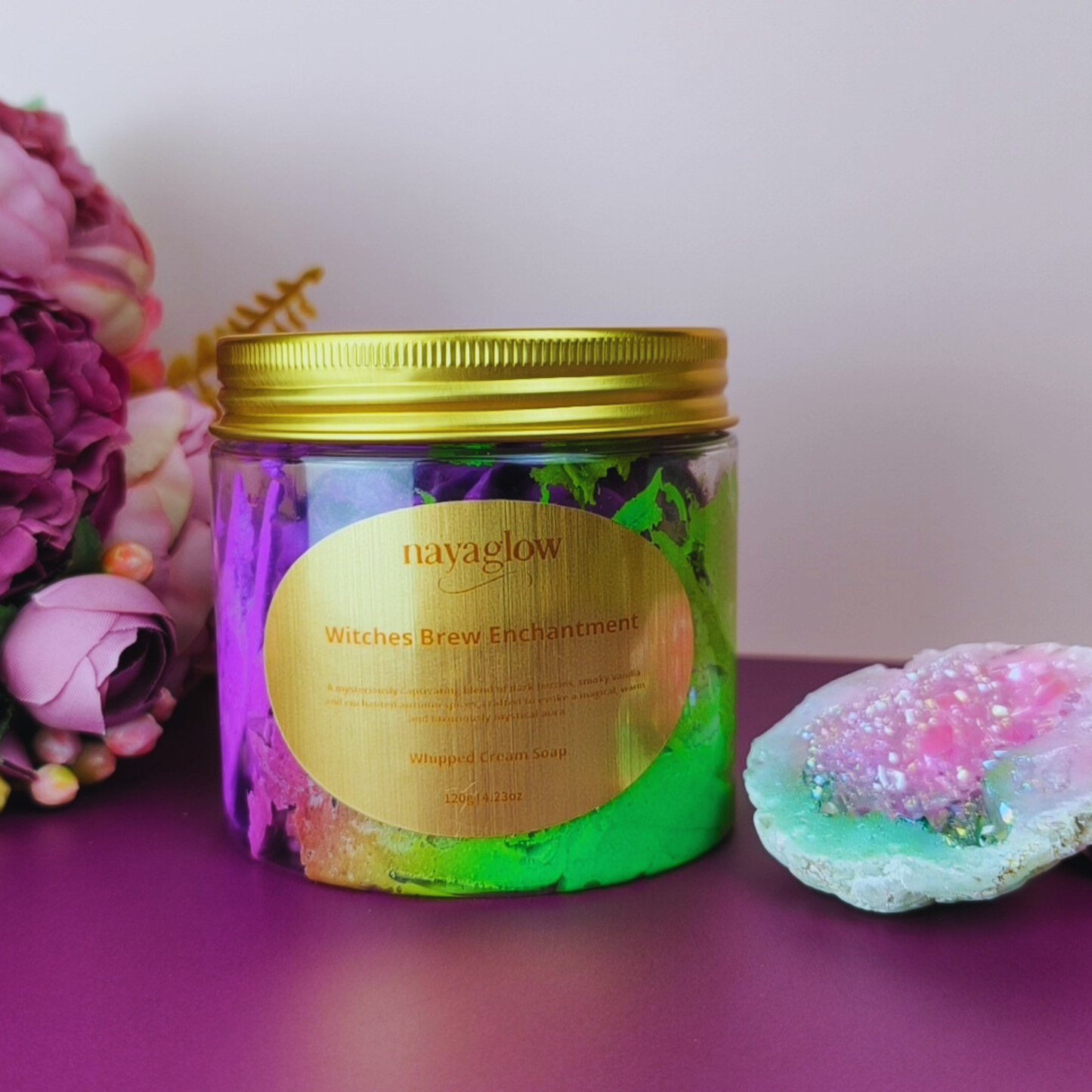 Witches Brew Whipped Cream Soap – Luxury Autumn Blend