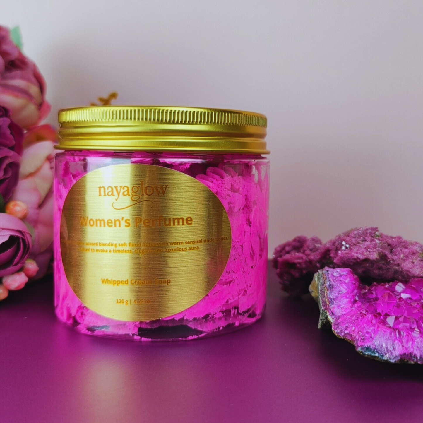 🩷Women’s Perfume Whipped Cream Soap – 120g (Calm Bliss Inspired)