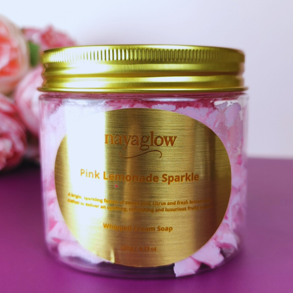 Pink Lemonade – Luxury Whipped Cream Soap (120g)