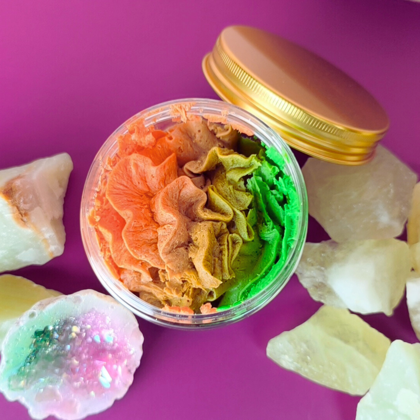 Mango & Lime – Luxury Whipped Cream Soap (120g)