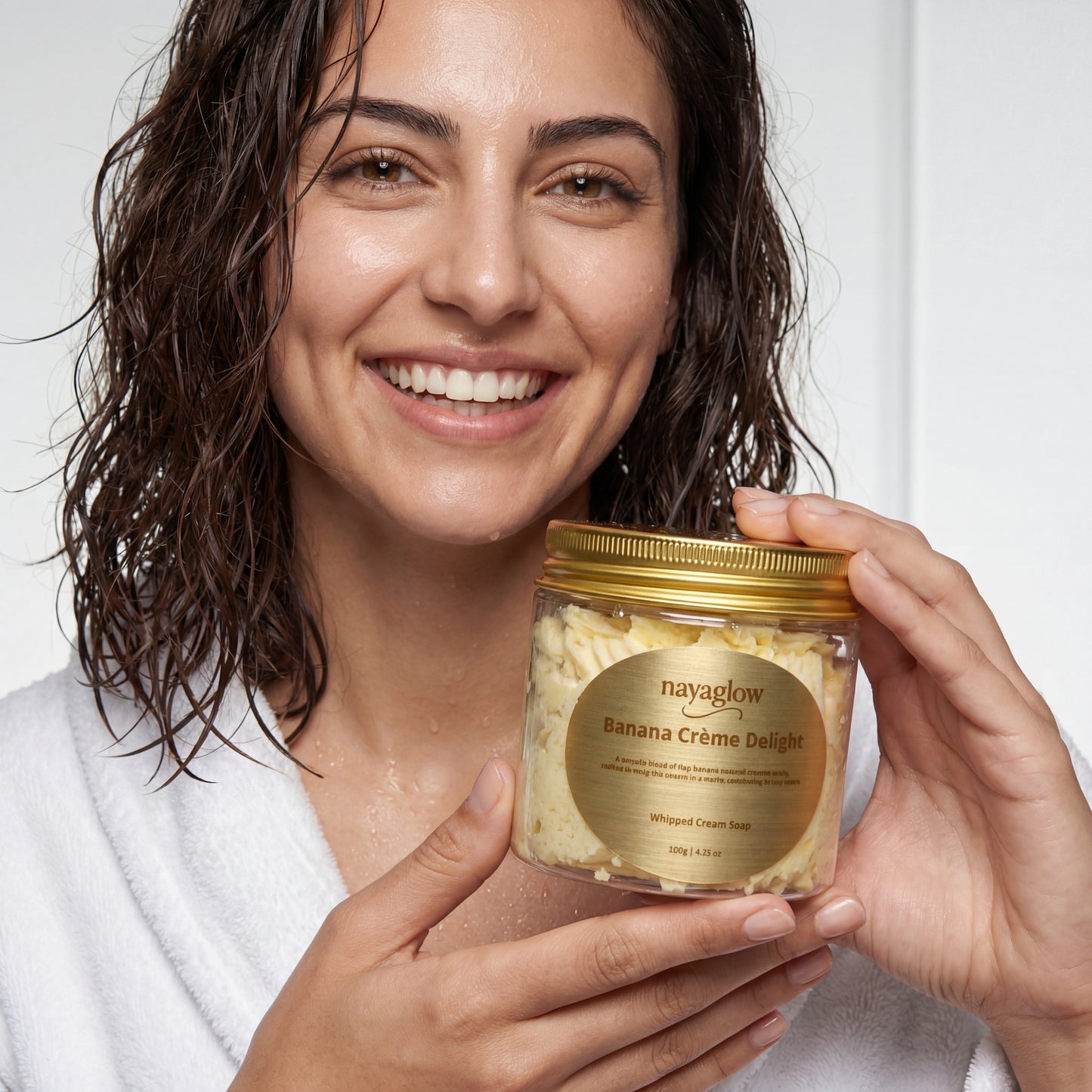 Banana – Luxury Whipped Cream Soap (120g)