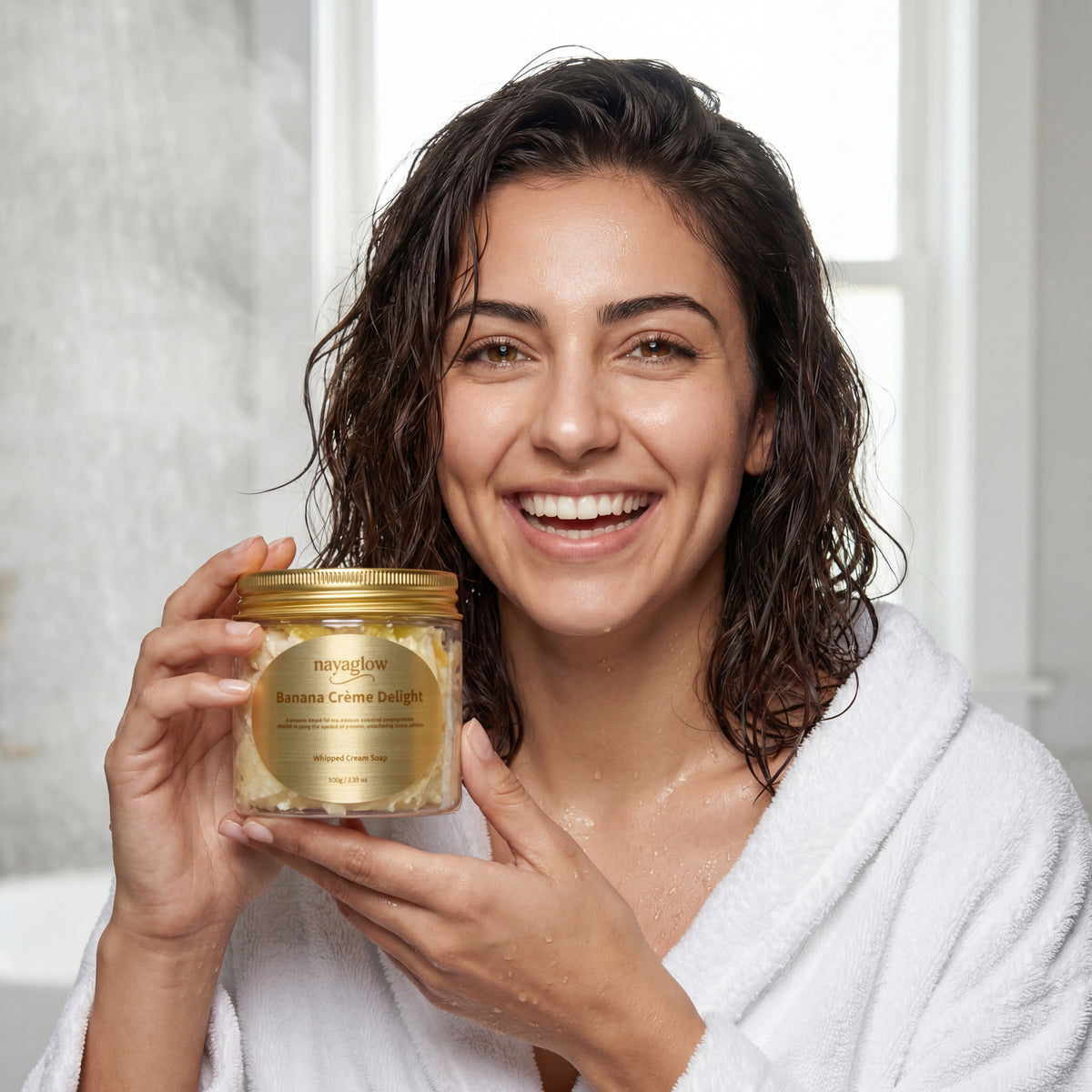 Banana – Luxury Whipped Cream Soap (120g)