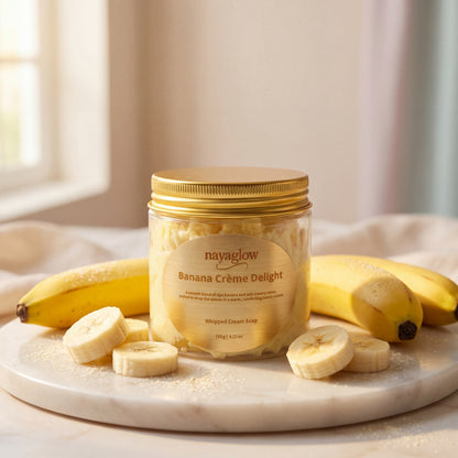 Banana – Luxury Whipped Cream Soap (120g)