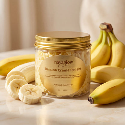 Banana – Luxury Whipped Cream Soap (120g)