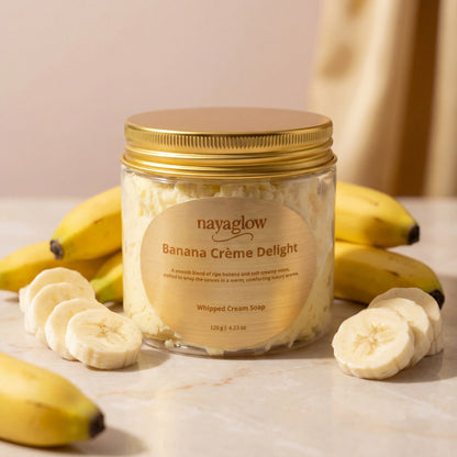 Banana – Luxury Whipped Cream Soap (120g)