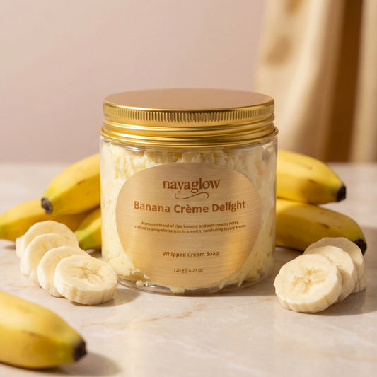 Banana – Luxury Whipped Cream Soap (120g)