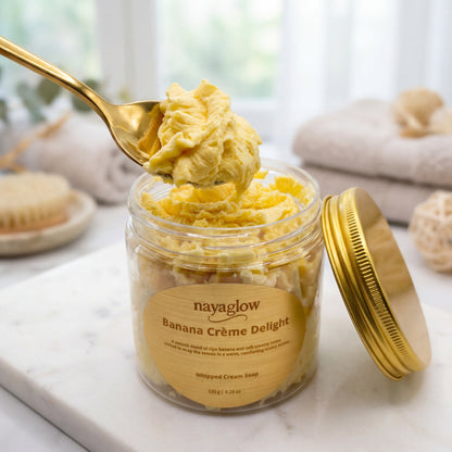 Banana – Luxury Whipped Cream Soap (120g)