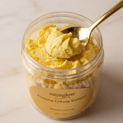 Banana – Luxury Whipped Cream Soap (120g)