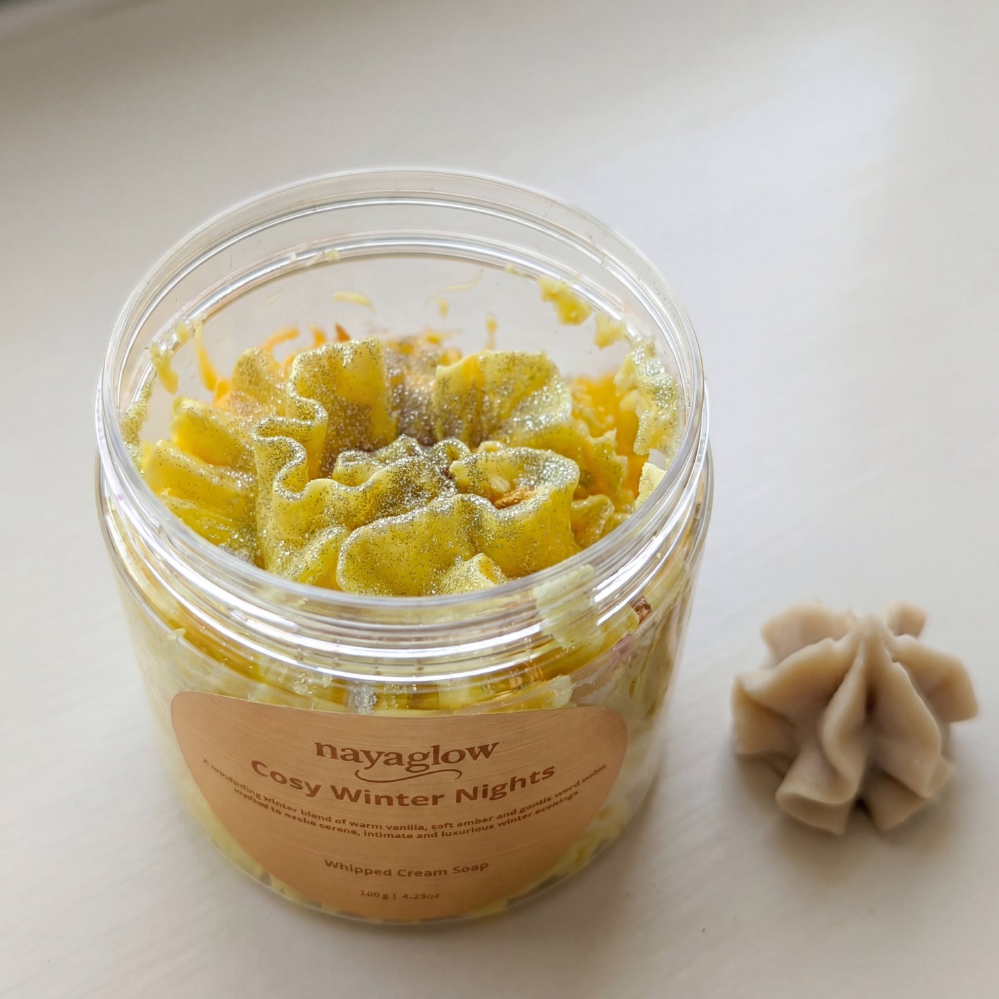 Cosy Winter Nights – Whipped Cream Soap 120g | Limited Winter Edition