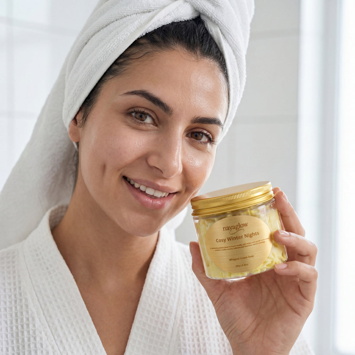 Cosy Winter Nights – Whipped Cream Soap 120g | Limited Winter Edition