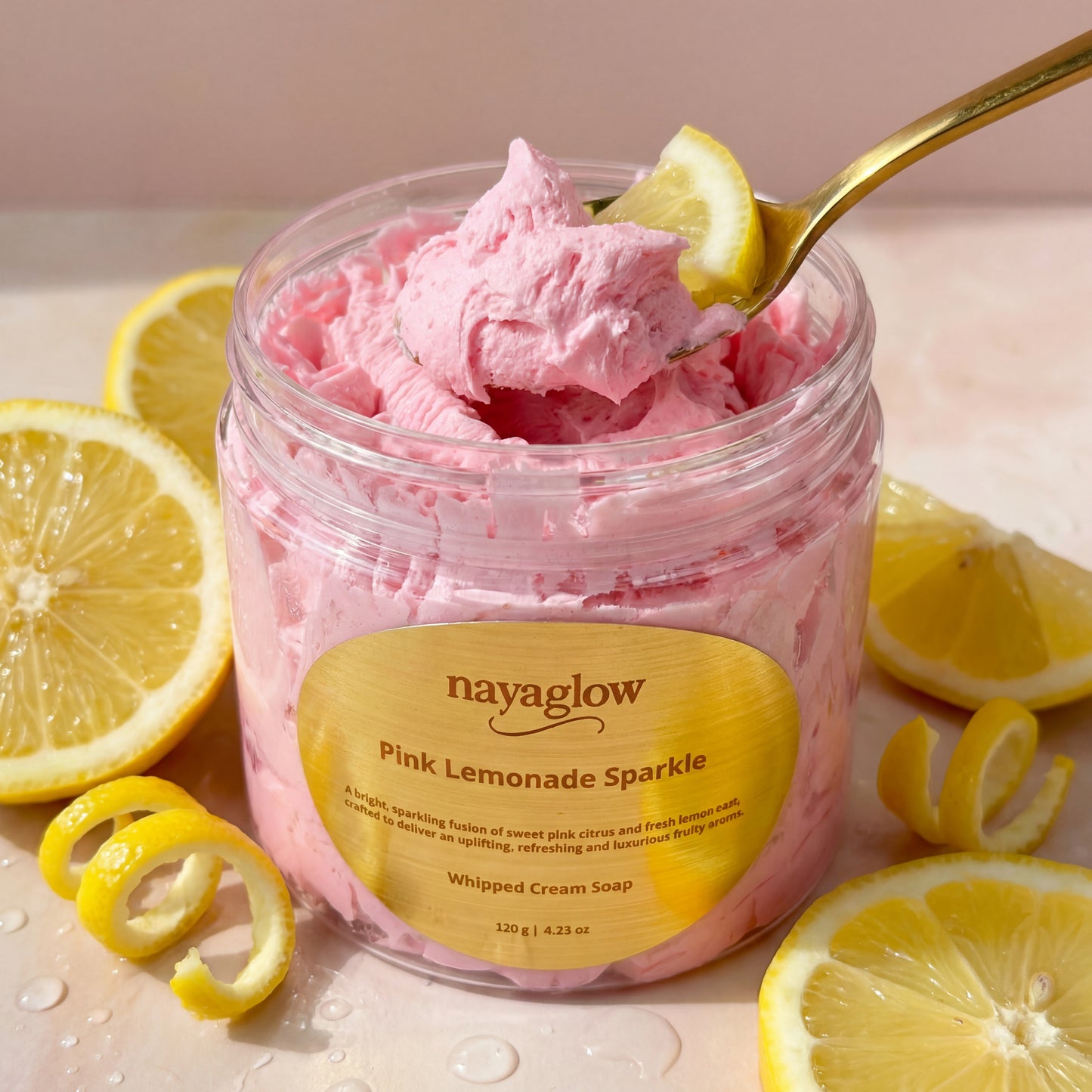 Pink Lemonade – Luxury Whipped Cream Soap (120g)