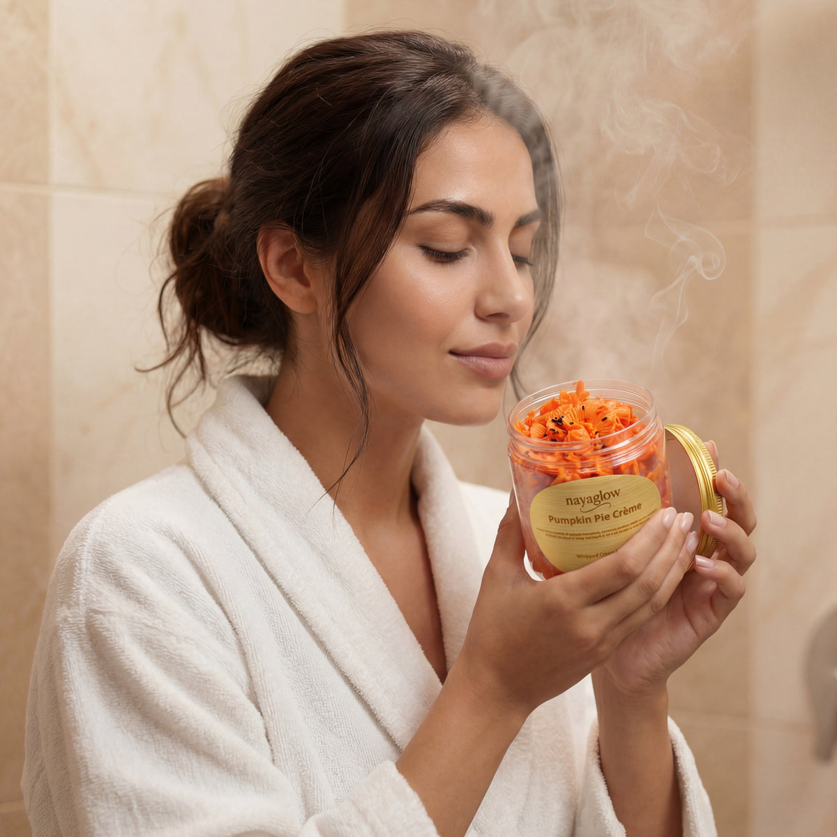 Pumpkin Pie Whipped Cream Soap – 120g | Limited Autumn Edition