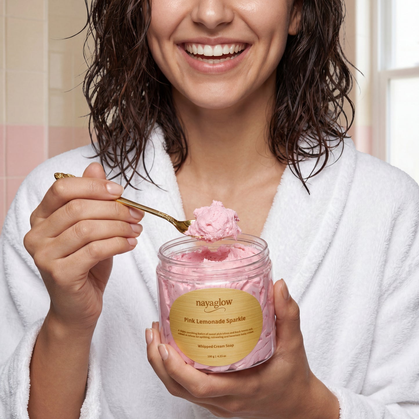 Pink Lemonade – Luxury Whipped Cream Soap (120g)