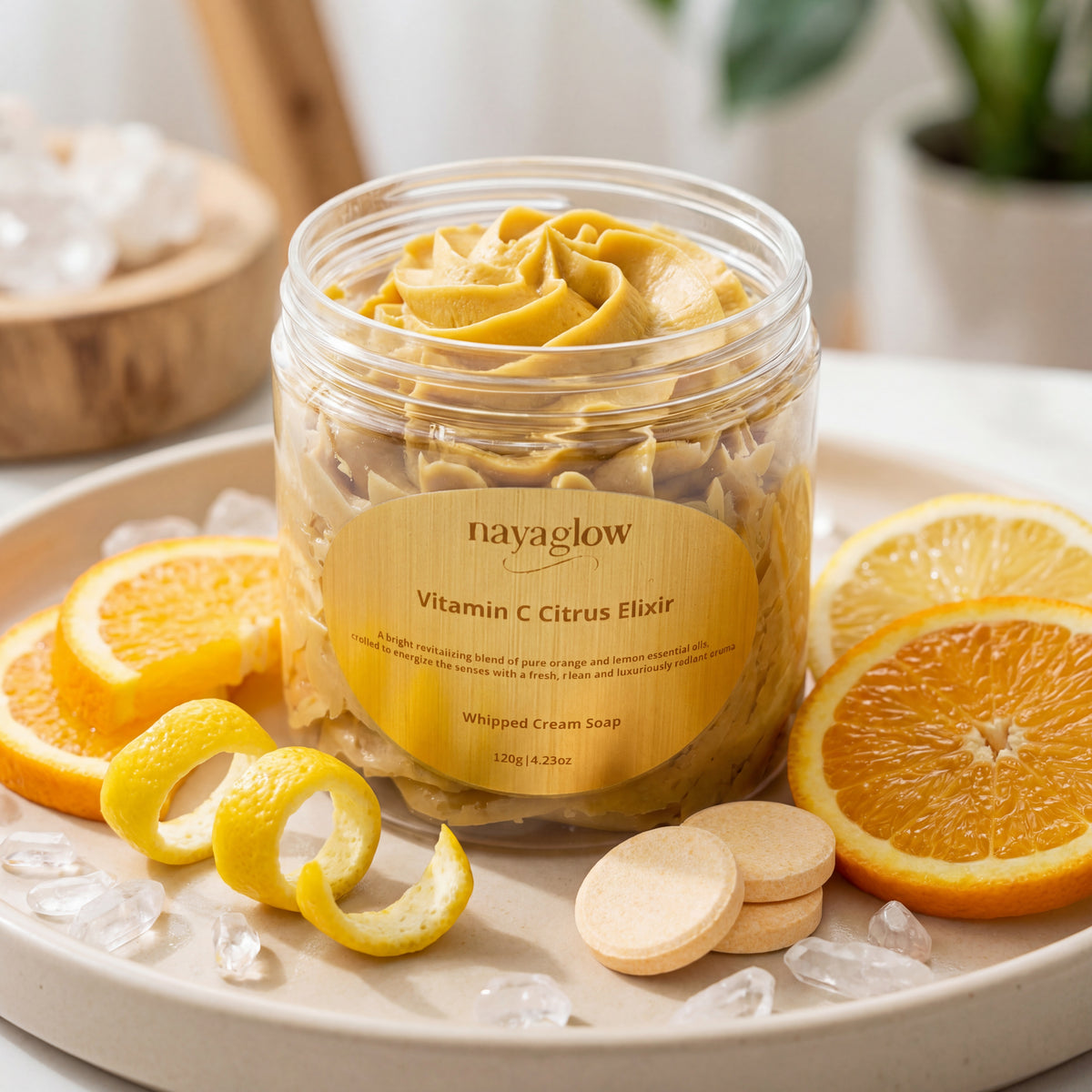 Vitamin C Radiance Whipped Soap – 120g