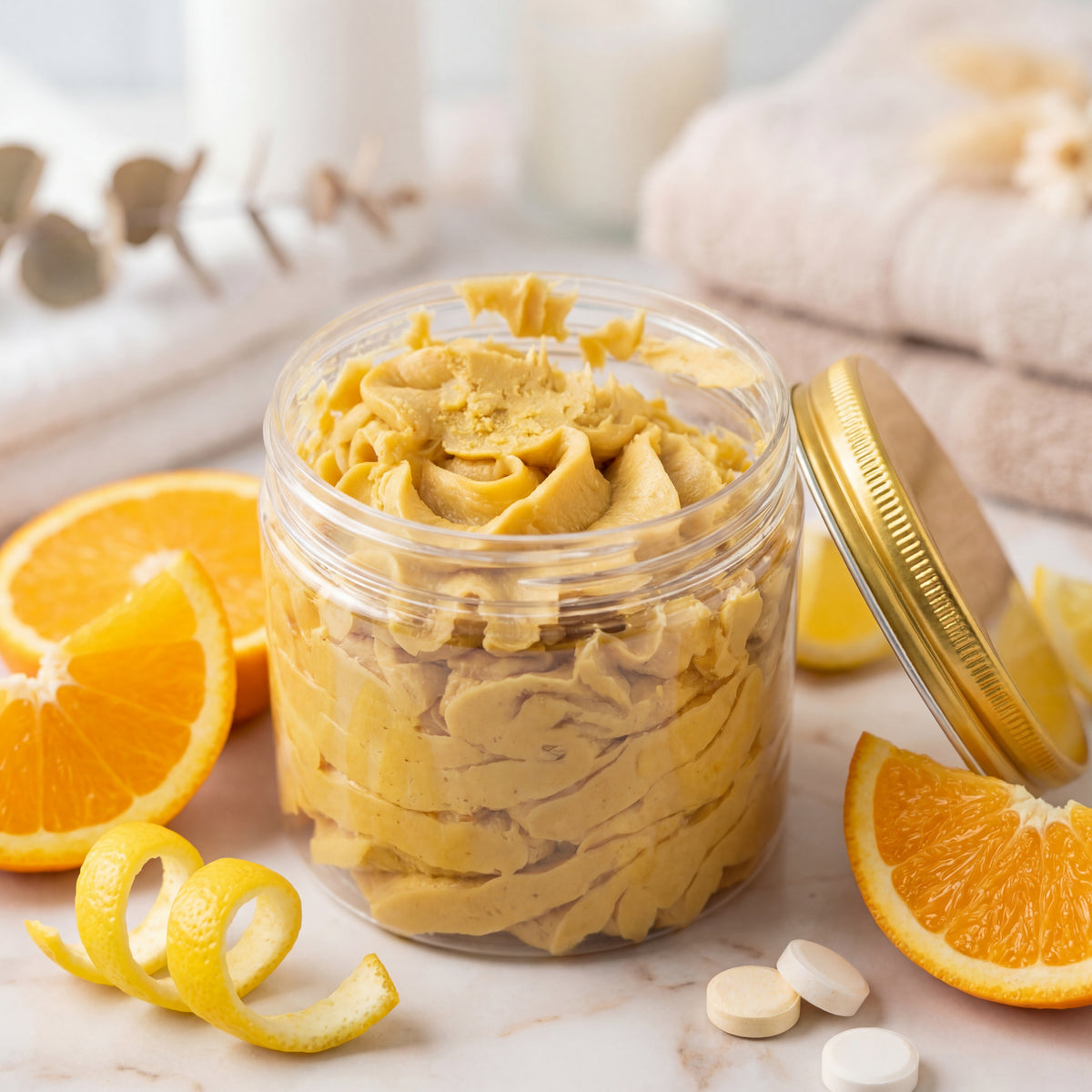 Vitamin C Radiance Whipped Soap – 120g