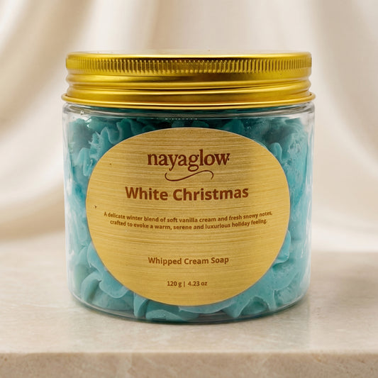 White Christmas – Whipped Cream Soap 120g | Limited Holiday Edition