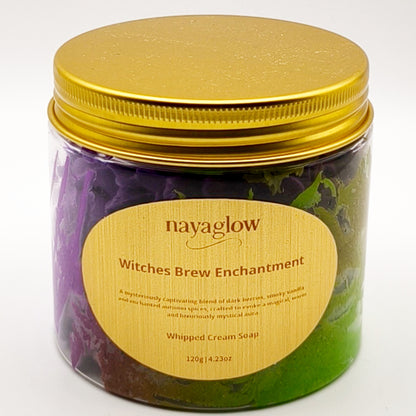 Witches Brew Whipped Cream Soap – Luxury Autumn Blend