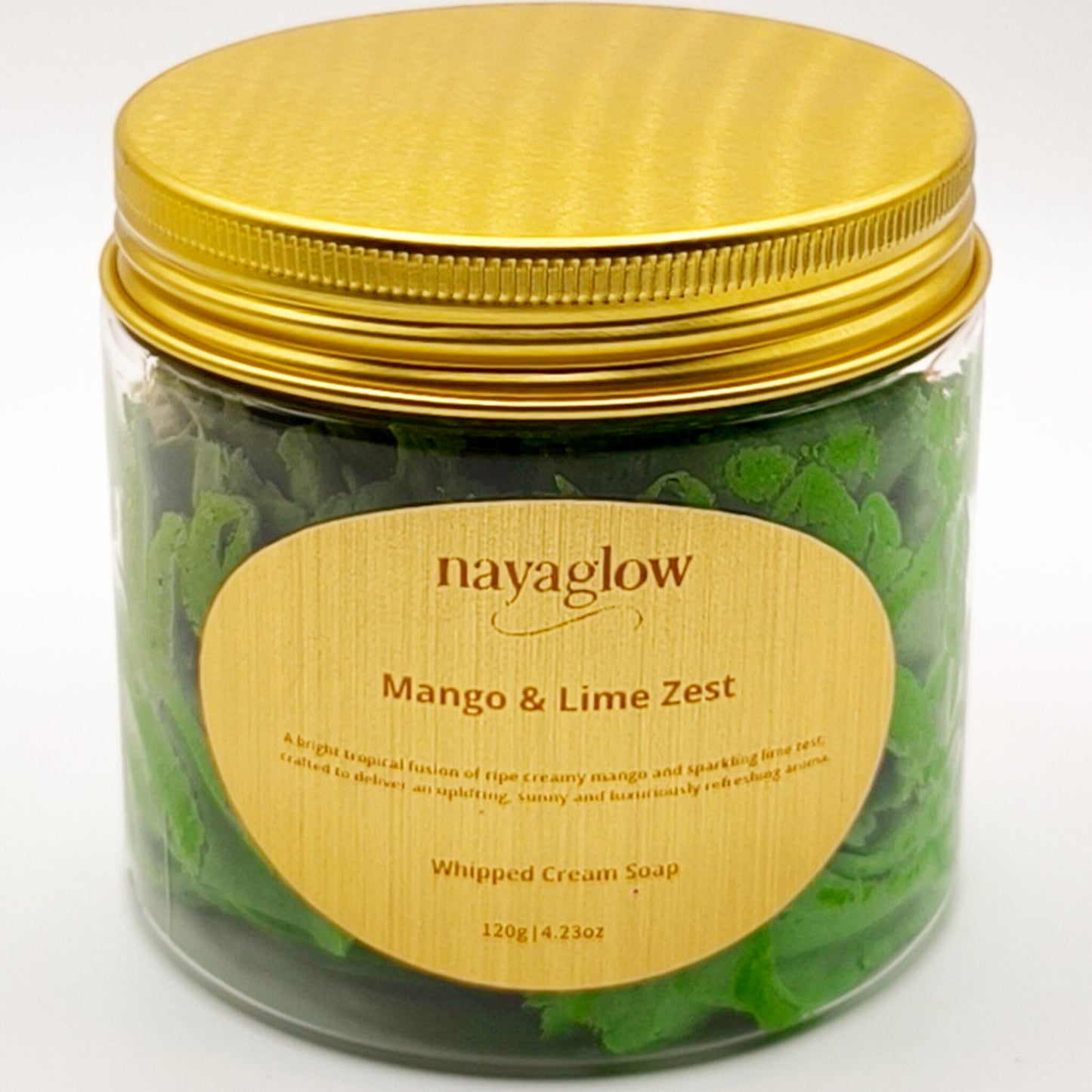 Mango & Lime – Luxury Whipped Cream Soap (120g)