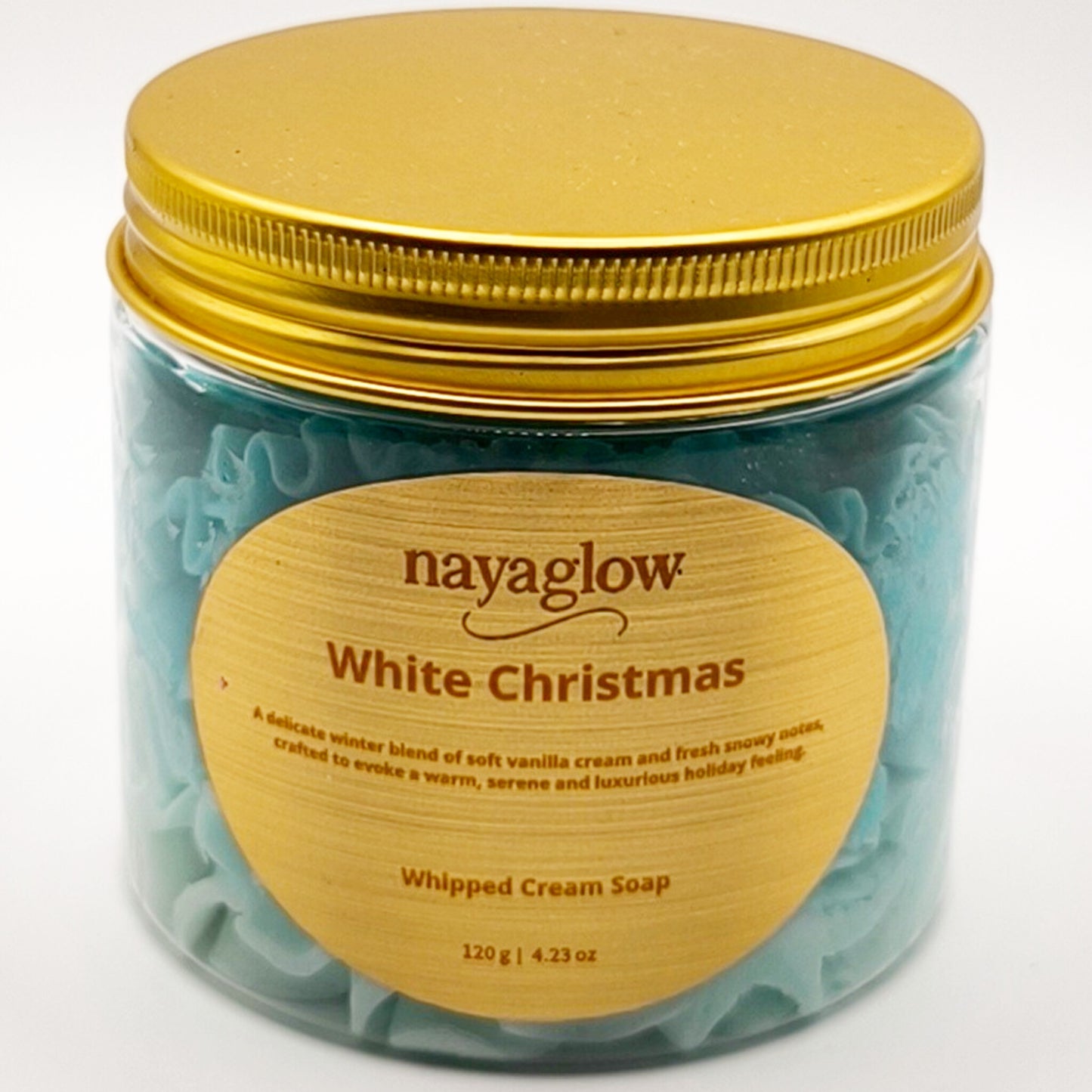 White Christmas – Whipped Cream Soap 120g | Limited Holiday Edition