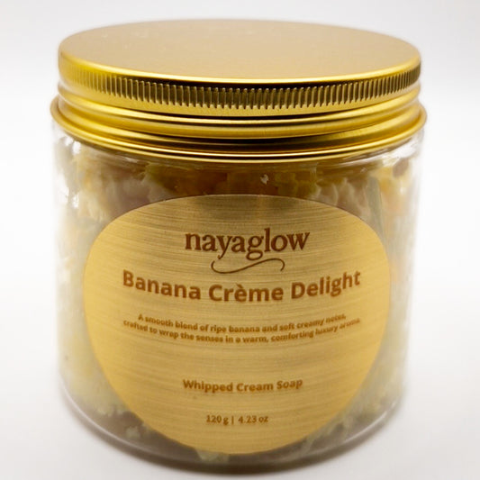 Banana – Luxury Whipped Cream Soap (120g)